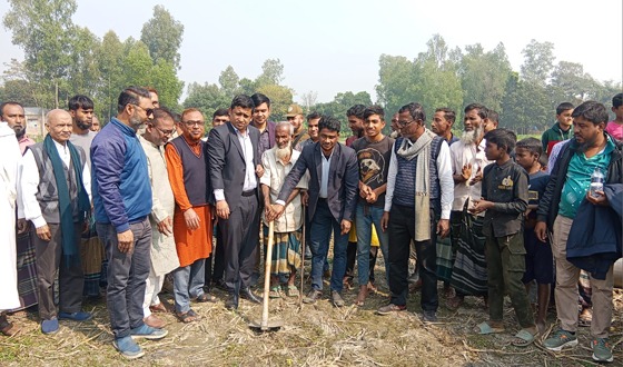 রায়গঞ্জে ২৫ বছরের জলাবদ্ধতা নিরসন