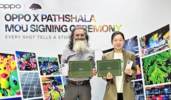 ফটোগ্রাফারদের অনুপ্রাণিত করতে কাজ করবে রেনো১৫ সিরিজ ফাইভজি অপো ও পাঠশালা