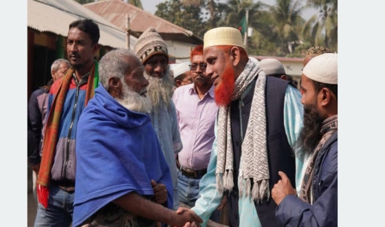 আউচপাড়া ডা. আব্দুল বারীর নির্বাচনী গণসংযোগ