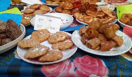 হিলিতে দুইদিন ব্যাপী  পিঠা উৎসব