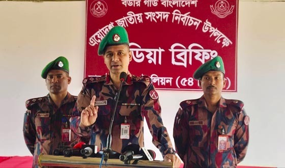 পাহাড়জুড়ে বিজিবির নিরাপত্তা জোরদার