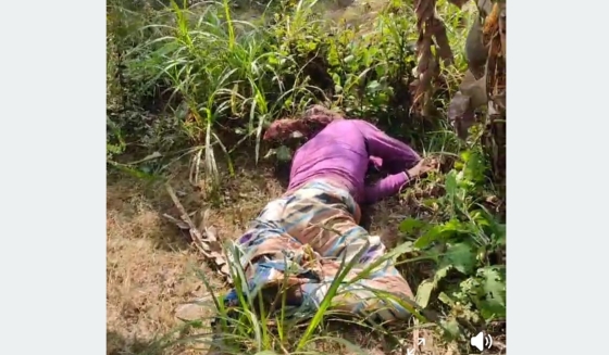 বাগমারায় কলাবাগান থেকে জবাই করা লাশ উদ্ধার