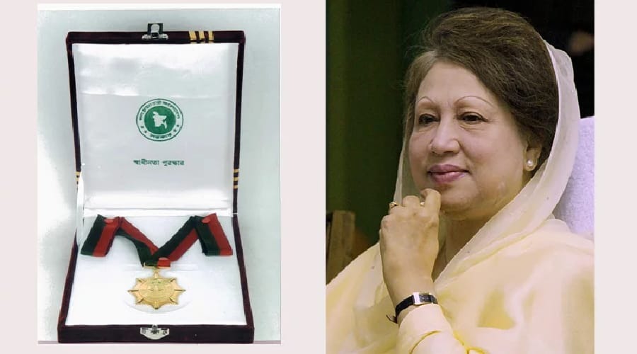 স্বাধীনতা পুরস্কার পাচ্ছেন খালেদা জিয়াসহ ২০ ব্যক্তি ও প্রতিষ্ঠান