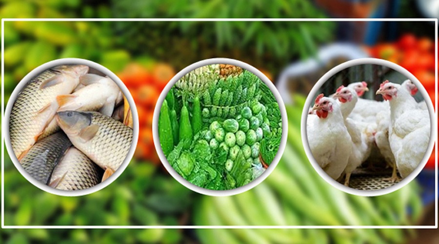 ব্রয়লার বাজারে আগুন, স্বস্তি নেই সবজিতেও