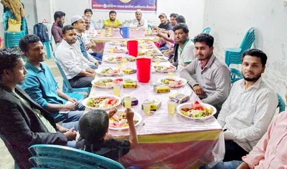 নীলফামারীতে ক্যামেরা জার্নালিস্ট অ্যাসোসিয়েশনের ইফতার মাহফিল