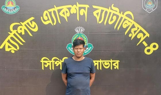 ফরিদপুরে অটোরিকশা চালক হত্যার আলোচিত মামলার  আসামী আশুলিয়ায় গ্রেফতার