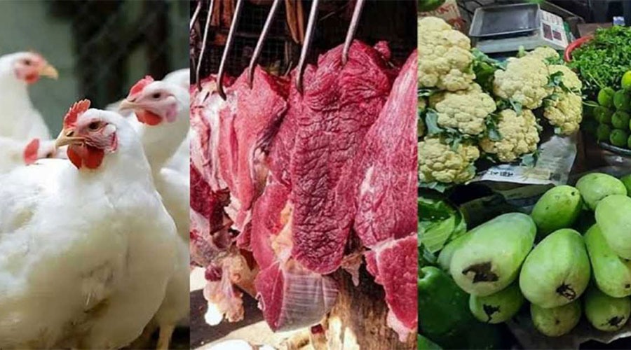 বেড়েছে মুরগি ও গরুর মাংসের দাম, কিছুটা স্বস্তি সবজিতে
