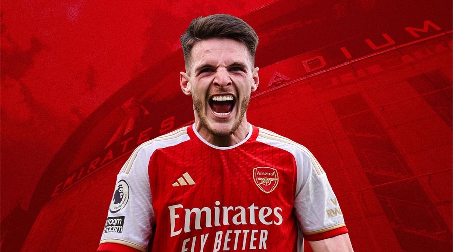 ডেকলান রাইসকে দীর্ঘমেয়াদে রাখতে চায় আর্সেনাল