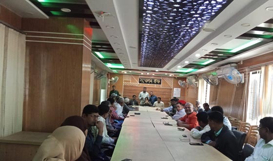 আটোয়ারীতে স্বাধীনতা দিবস উপলক্ষে প্রস্তুতিমূলক সভা