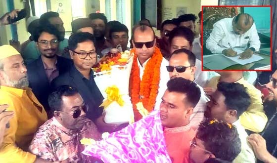 শেরপুরে প্রশাসকের দায়িত্ব গ্রহণ করলেন মামুনুর রশীদ
