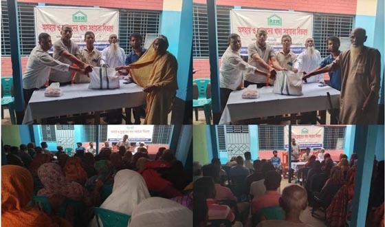 লালমনিরহাটে ঈদ উপলক্ষে ‘রোজ’ এনজিওর খাদ্য সহায়তা বিতরণ
