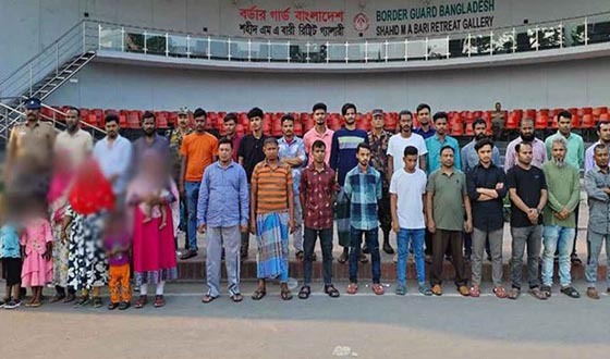 ভারতে কারাভোগ শেষে দেশে ফিরল ৩৩ বাংলাদেশি