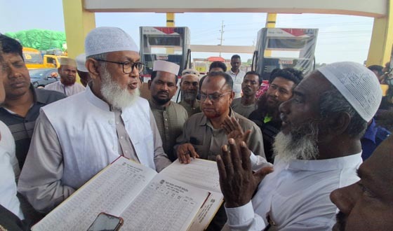 জ্বালানি সংকট ও নিরাপত্তাহীনতা: পাম্পে এমপির ঝটিকা পরিদর্শন