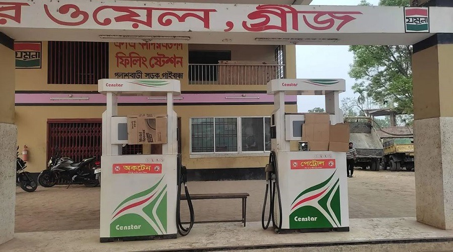 গাইবান্ধায় জ্বালানি তেলের জন্য হাহাকার