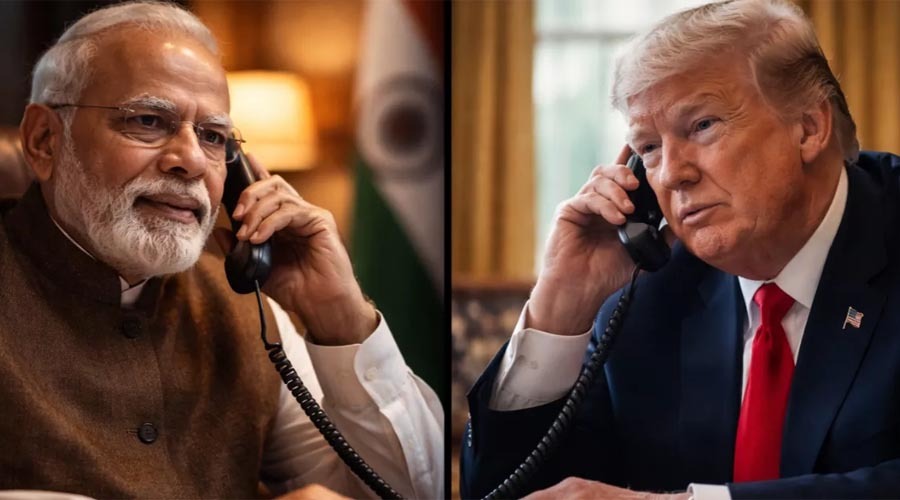 মোদি ও ট্রাম্পের ফোনালাপ, হাম্বুজ প্রণালী খোলা রাখা নিয়ে আলোচনা