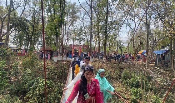 গজনী অবকাশ কেন্দ্র পর্যটকদের পদচারণায় মুখরিত