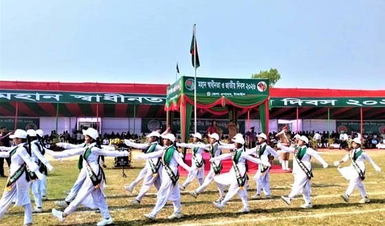 টাঙ্গাইলে মহান স্বাধীনতা ও জাতীয় দিবস উদযাপিত