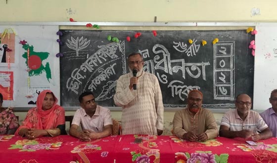 ডিবি মাধ্যমিক বালিকা বিদ্যালয়ে স্বাধীনতা দিবস পালিত