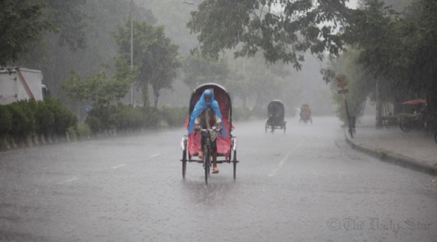 রাজধানীতে আজ বৃষ্টির সাথে দমকা হাওয়ার সম্ভাবনা