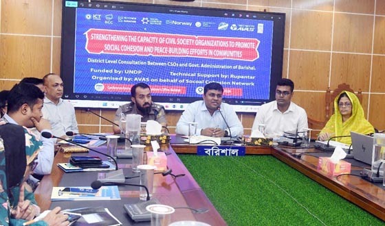 সামাজিক সংহতি সক্ষমতায় কনসালটেশন মিটিং