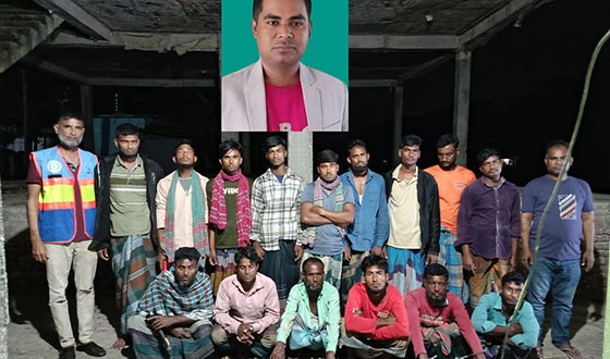 মেঘনায় দুই মাসে ২০৩ জেলে আটক