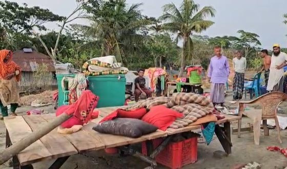 কলাপাড়ায় ঝড় ও টর্নেডোতে ক্ষতি বাড়ছে