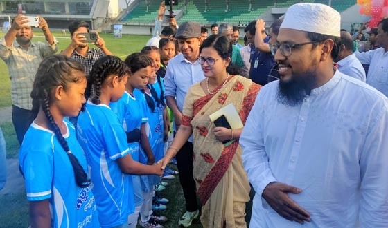 শেরপুরে নতুন কুঁড়ি স্পোর্টস উদ্বোধন