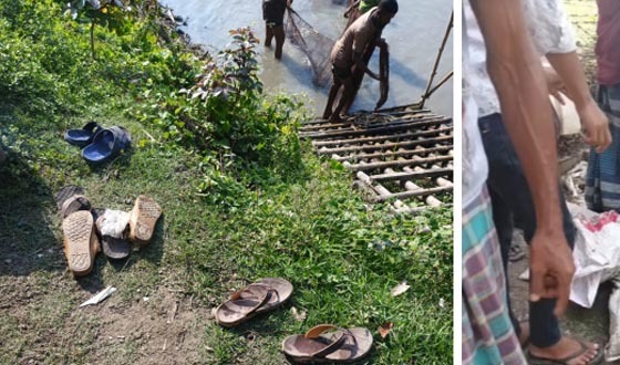 বড়দলে পুকুরের মাছ ধরে লুটপাটের অভিযোগ